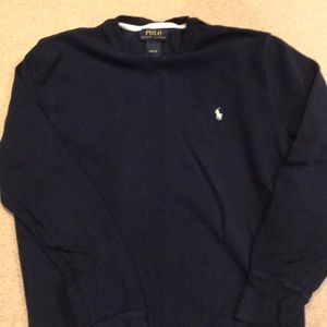 Men's medium waffle fabric polo by Ralph Lauren